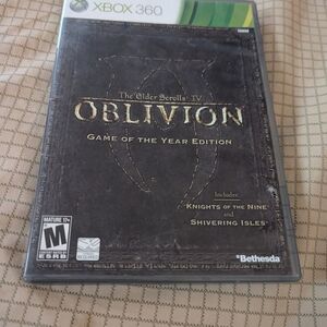 Black and White Video Game The Elder Scrolls IV Oblivion